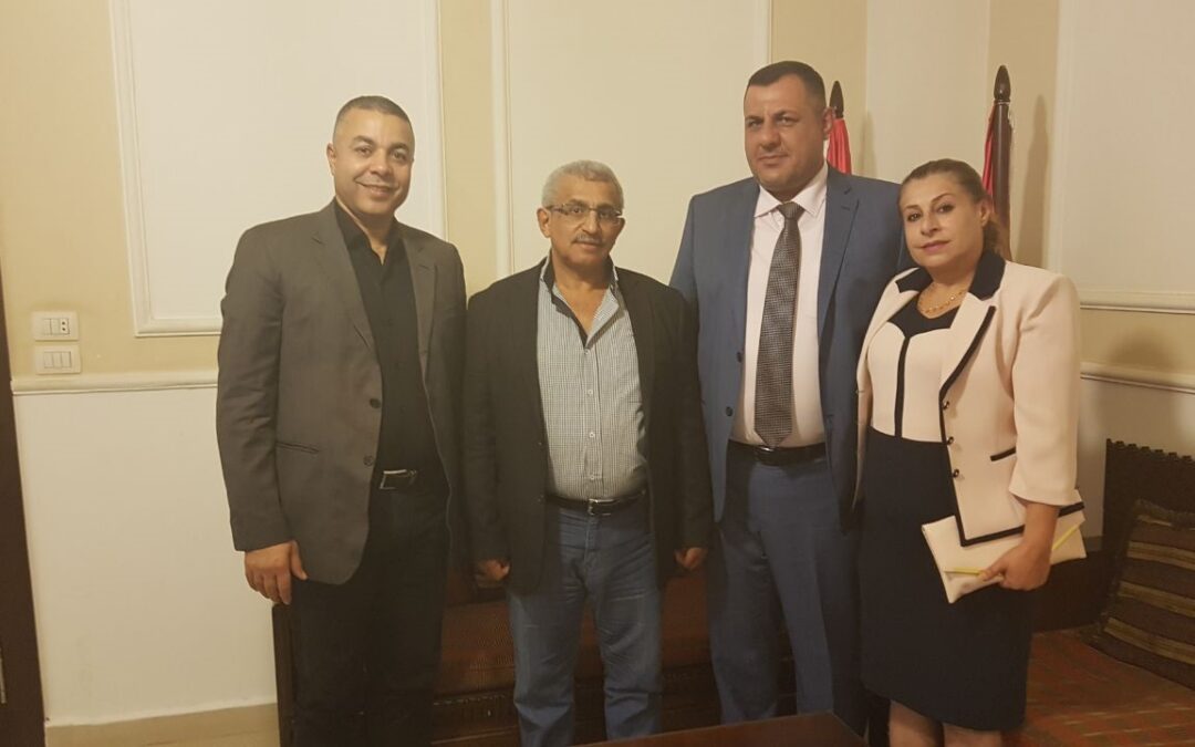 وفد راصد الدولية لحقوق الإنسان يلتقي د. أسامة سعد في صيدا لتداول الأوضاع الإنسانية في لبنان