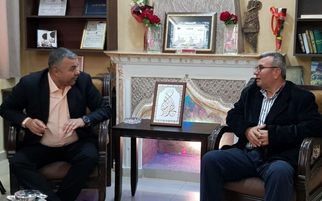 لقاء لبحث التعاون بين المنظمة والمركز الثقافي الالماني